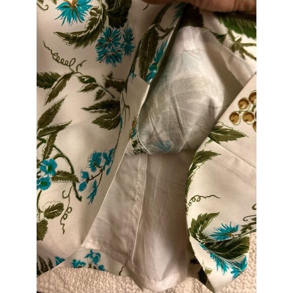 Vtg Shannon Mclean Silk dresses butterflies 3/4 sleeves pulled v-neck lined Size - Picture 13 of 14